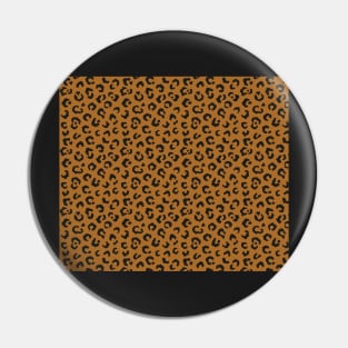 Modern Animal Skin Pattern Leopard Pin