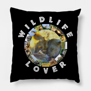 Wildlife Lover Lion Feast Pillow