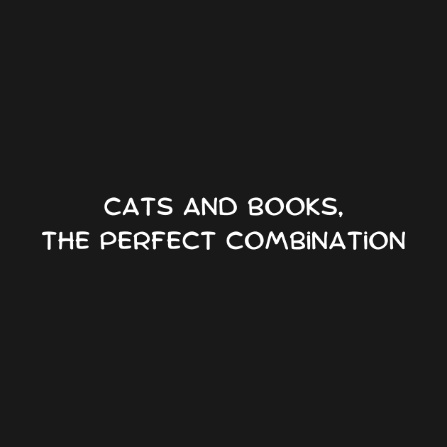 Cats and books, the perfect combination by Art By Mojo