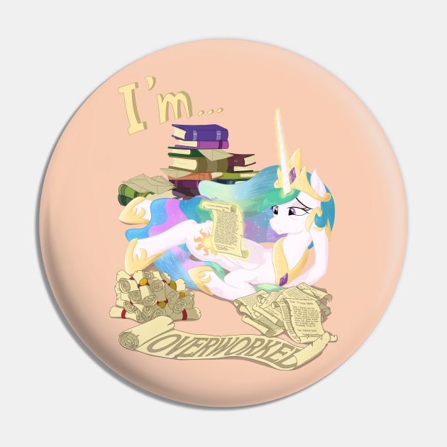 I'm... Celestia Pin by Stinkehund