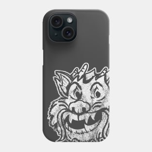 Tang Wu's Gas and Lube - Biker Style (1-Color - Worn - Reverse - Icon) Phone Case