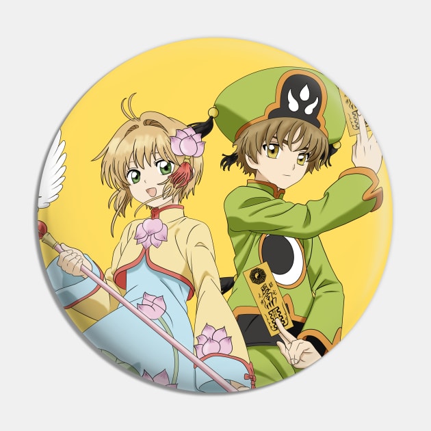 Card Captor Sakura - Sakura and Syaoran Pin by Nykos