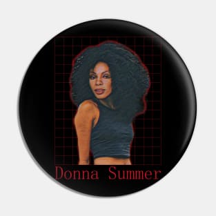 Donna Summer - Retro Fan Design Pin