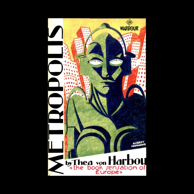 Metropolis Novel with Robot by The Witch's Wolf