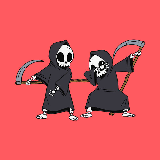 Flossing & Dabbing Grim Reapers // Funny Halloween Dancing by SLAG_Creative