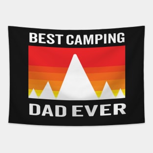 Best camping    dad ever fathers day gift Tapestry