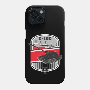 Superheavy tank E-100 Phone Case