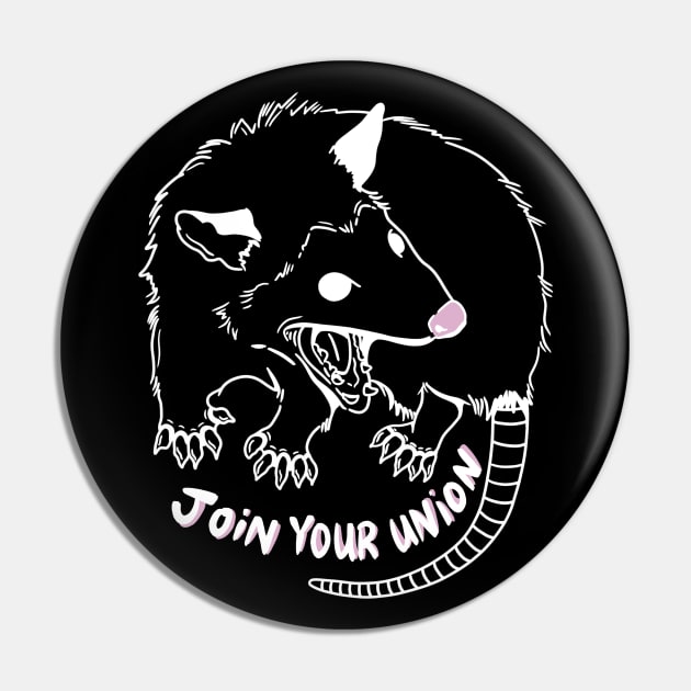JOIN YOUR UNION (IN WHITE) Pin by TriciaRobinsonIllustration