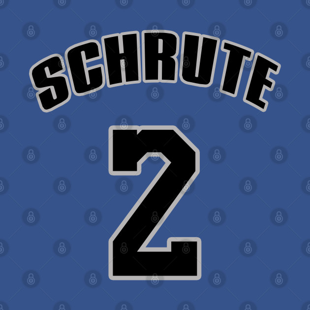 Dwight Schrute Jersey 2 (Black/Gray) by ParaholiX