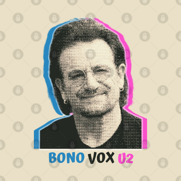 Bono Vox U2 Retro by Katab_Marbun