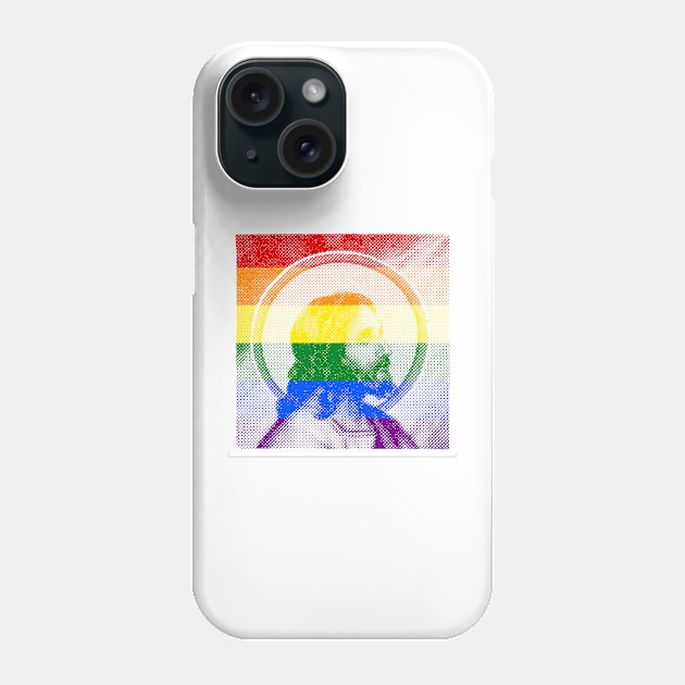 Rainbow Jesus Phone Case by TeeLabs