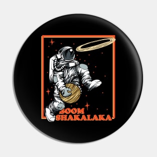 Space dunk! Pin