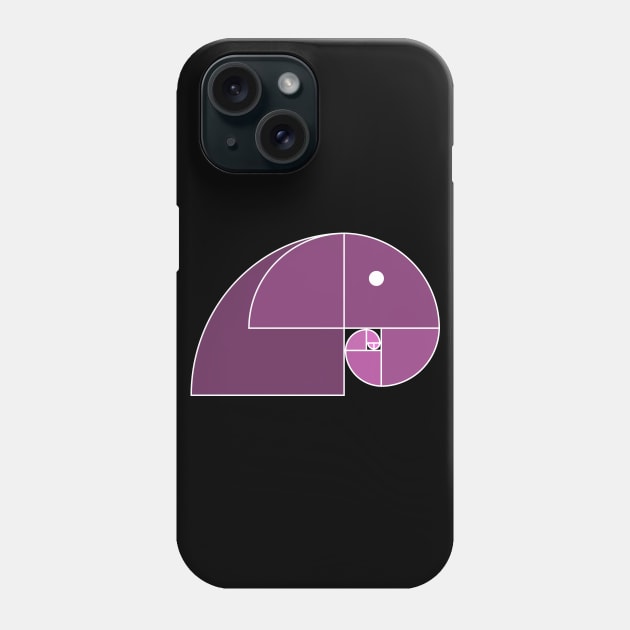 Fibonacci Elephant Phone Case by LuneFolk