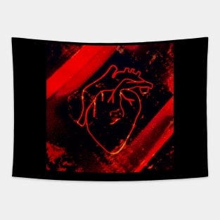 Heart Beat Away Tapestry