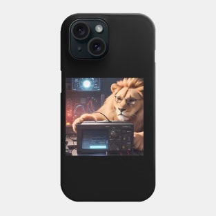 Computer Technician Lion Phone Case