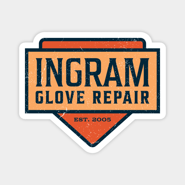 Ingram Glove Repair Magnet by Jake Ingram