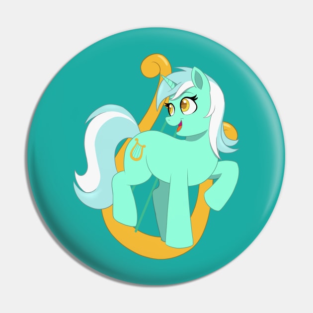 Lyra Heartstrings Pin by SkyBlueArts