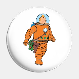 Adventures tintin exporers on the moon Pin