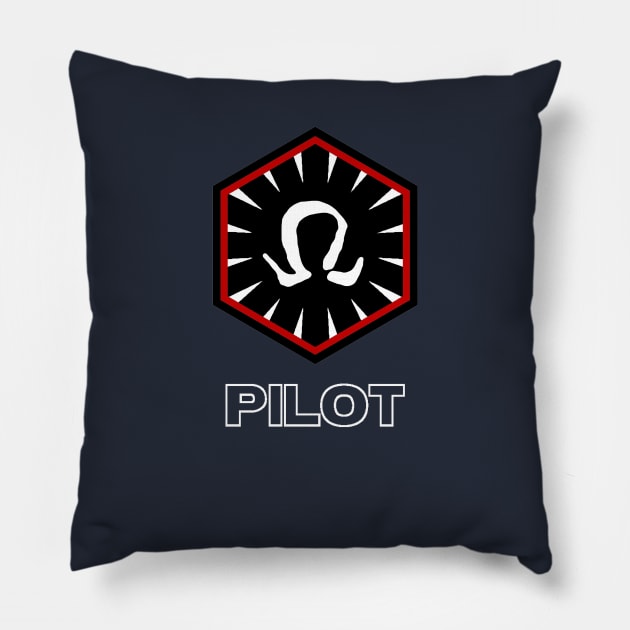 Omega Squadron - Pilot (First Order), Off-Duty Pillow by cobra312004