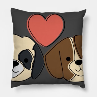 Dogs Lover Shirts Pillow