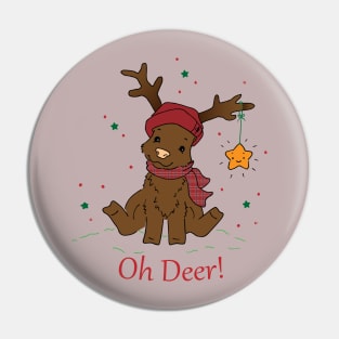 Christmas Dog Pin