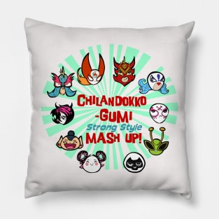 Chilandokko-Gumi Strong Style Mash Up! Tee Pillow