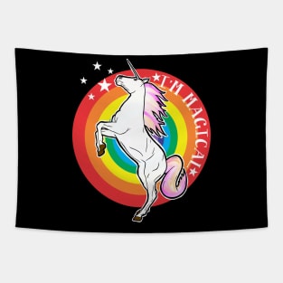 Unicorn I'm Magical Tapestry