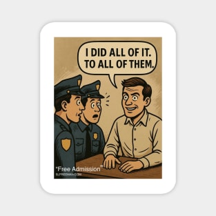 Free Admission Magnet