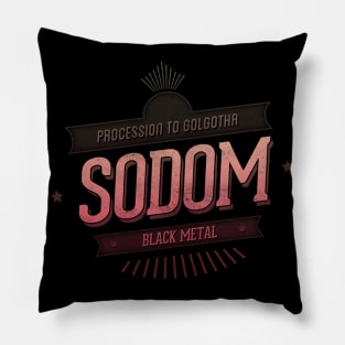 Procession to Golgotha Pillow