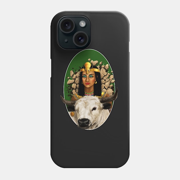 Zodiac portrait series - Taurus Phone Case by dangerbeforeyou