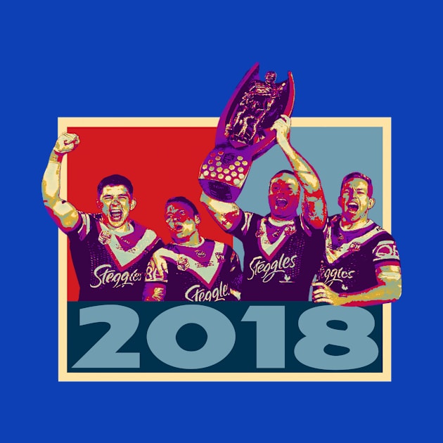 Retro Footy Moments - Sydney Roosters - PREMIERS 2018 by OG Ballers