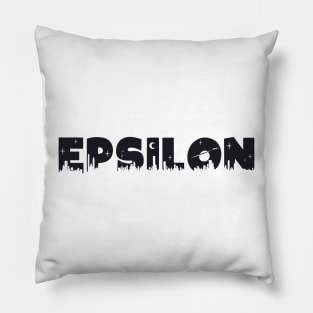 Epsilon Cityscape Letters Pillow