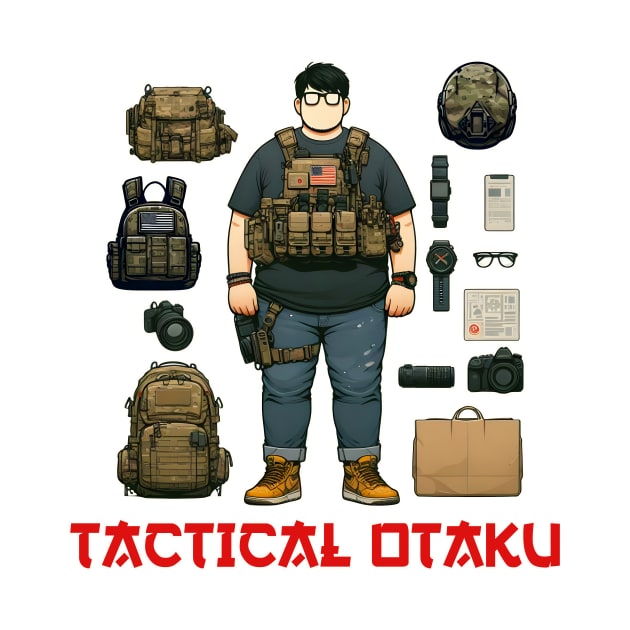 Tactical Otaku by Rawlifegraphic