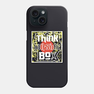 Think Outside Box Phone Case