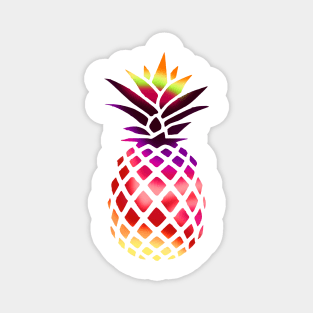 Colorful pineapple Magnet