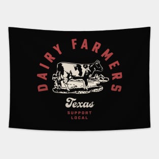 Texas Dairy Farmers Milk Cows Dairy Farms Tapestry