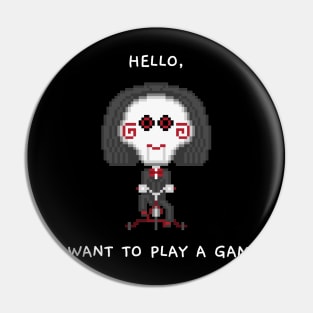 Jigsaw from Saw (Movie) Pin