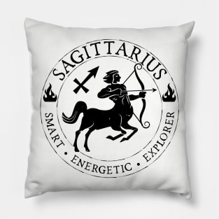 Sagittarius Zodiac Birthday Star Sign Zodiac Gift Pillow