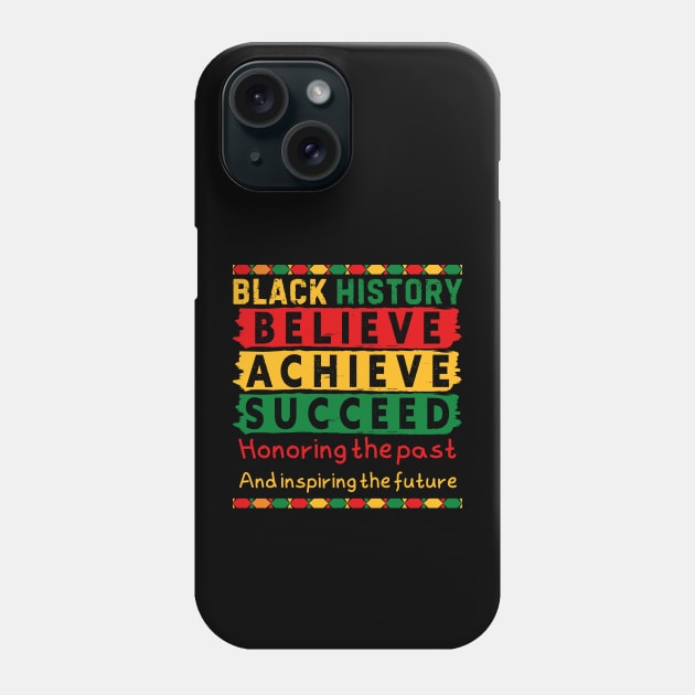 black history month African American, birthday black people Phone Case by Pikalaolamotor