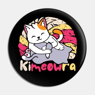 Kimura Kimeowra Japanese Cat Pin