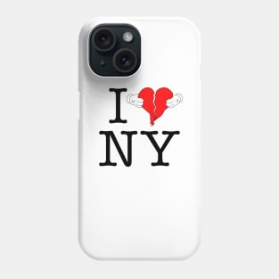 I </3 NY KAWS Phone Case