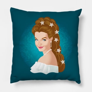 Sissi empress Elisabeth of Austria Pillow