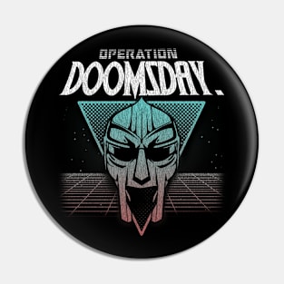 Retrowave Doom Gradient 4 Pin