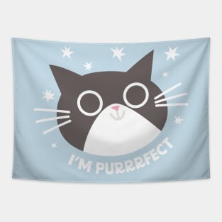 I'm Purrrfect! Tapestry