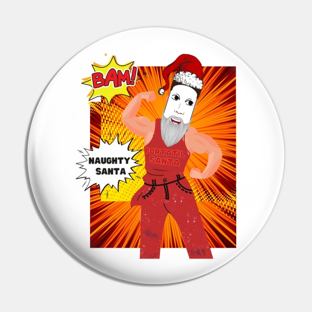 Portatil Santa / Naughty Santa / Portatil collection Pin by BeatyinChaos