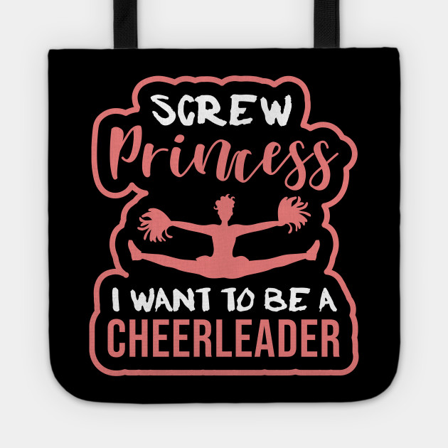 I Want To Be A Cheerleader Gift Ideas Cheer Gifts Cheerleading Gift Tote Teepublic