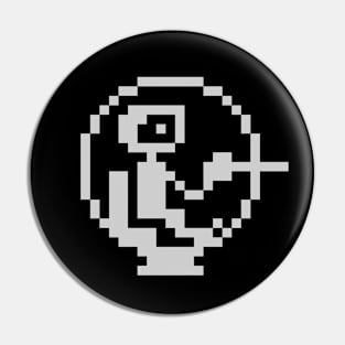 Ziggy at Doomsday Castle - ZX Spectrum 8-Bit Legend Pin