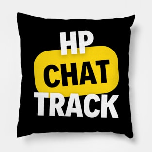 HP Chat Track  logo Pillow