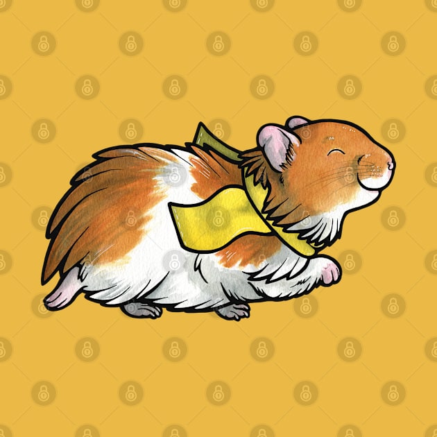 Syrian hamster by animalartbyjess