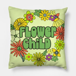 Stay Wild Flower Child Pillow